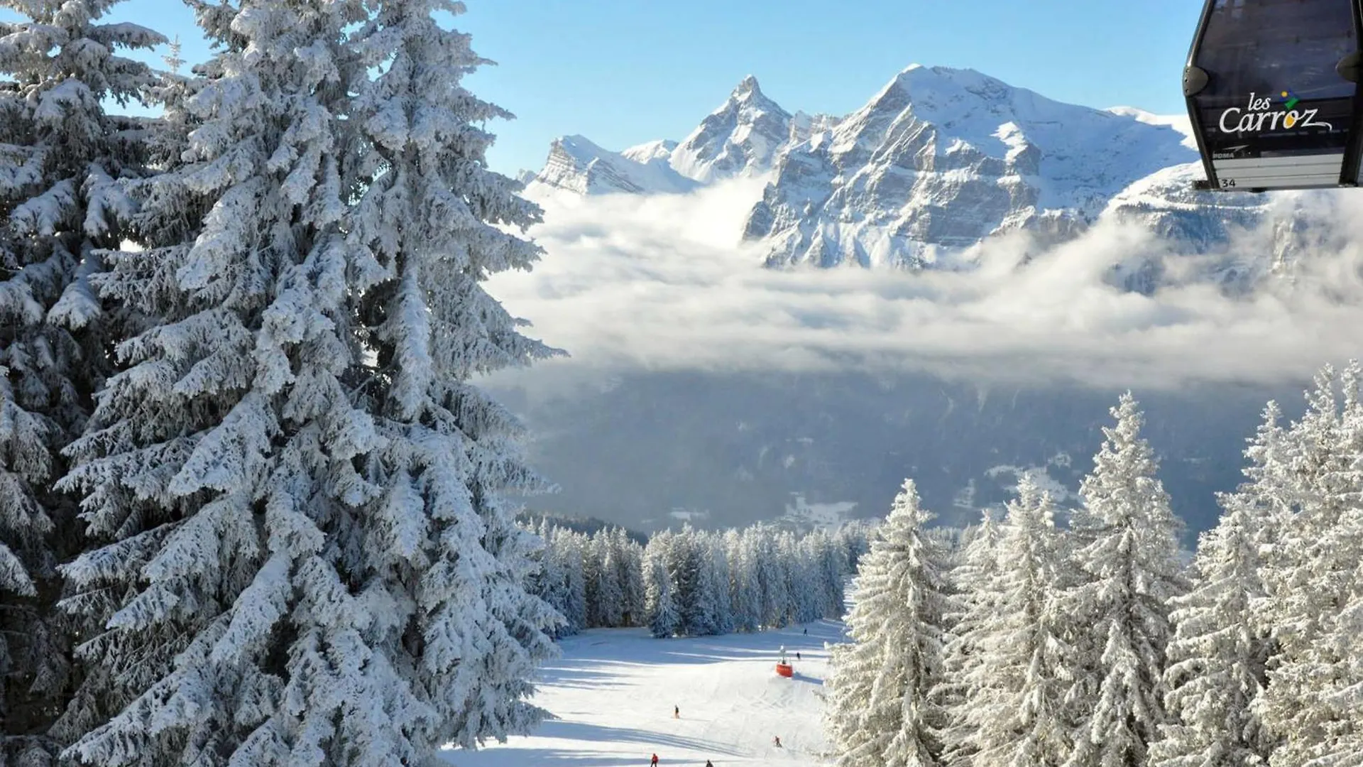 公寓 Appartement Ski Aux Pieds, 3 Pieces, 6 Pers, Terrasse Sud, Pres Des Carroz - Fr-1-572-248 雷加霍斯达哈施 法国